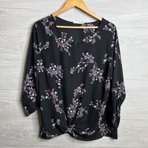 Pink Republic Floral Blouse Size XL